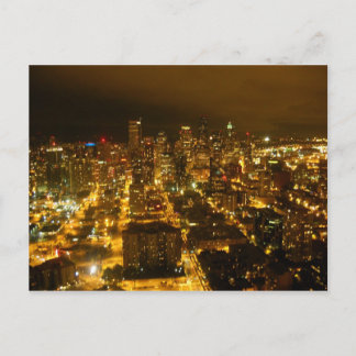 Cartão Postal Luzes de Seattle