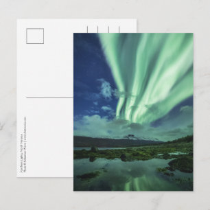Cartão Postal Luzes do Norte Noruega