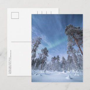 Cartão Postal Luzes do Norte Noruega