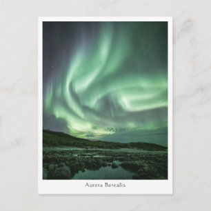 Cartão Postal Luzes do Norte Noruega