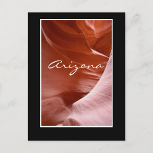 Cartão Postal Luzes e linhas no desfiladeiro, Arizona