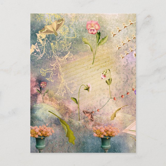 Cartão Postal Luzes e Panteras (Frente)