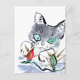 Cartão Postal Luzes intermitentes