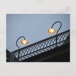 Cartão Postal Luzes na Walnut Street Bridge