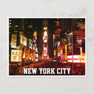 Cartão Postal luzes quadradas