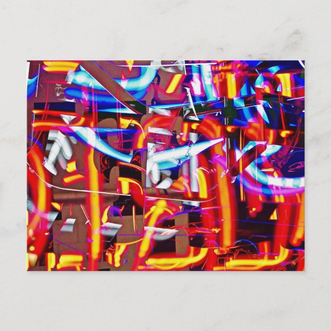 Cartão Postal luzes quebradas (Frente)