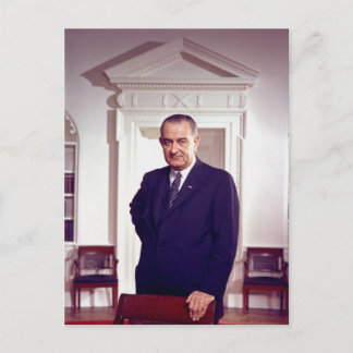 Cartão Postal Lyndon B Johnson