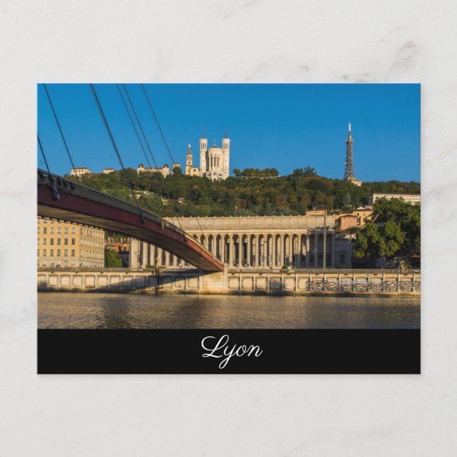 Cartão Postal Lyon (Frente)