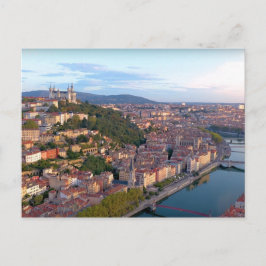 Cartão Postal Lyon Colline de Fourvière
