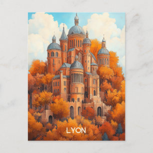Cartão Postal Lyon França
