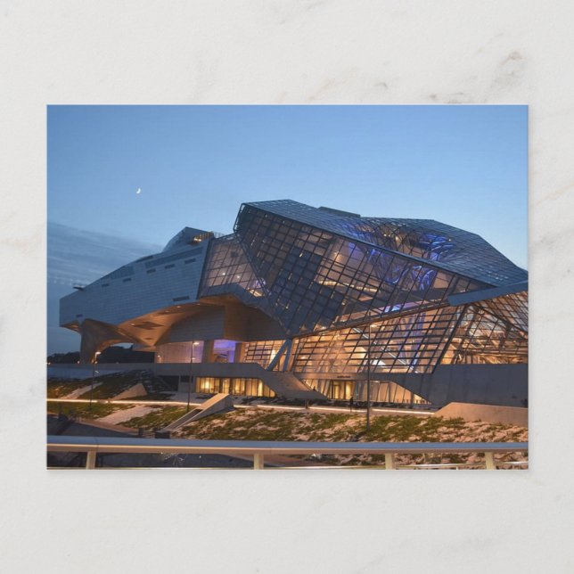 Cartão Postal Lyon Musée des Confluences (Frente)