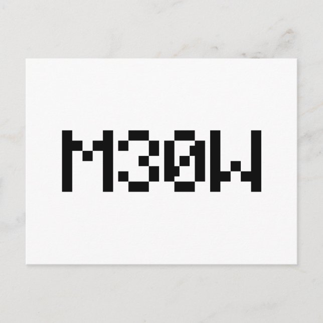 Cartão Postal M30W [Sons animais de Leettalk] (Frente)