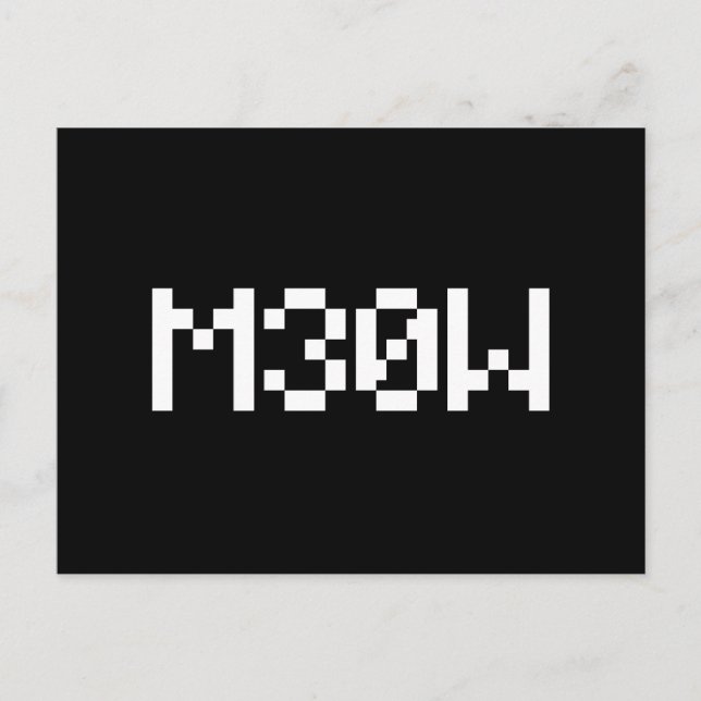 Cartão Postal M30W [Sons animais de Leettalk] (Frente)