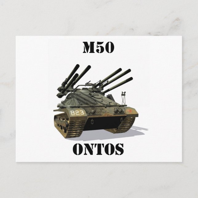 Cartão Postal M50 Ontos (Frente)
