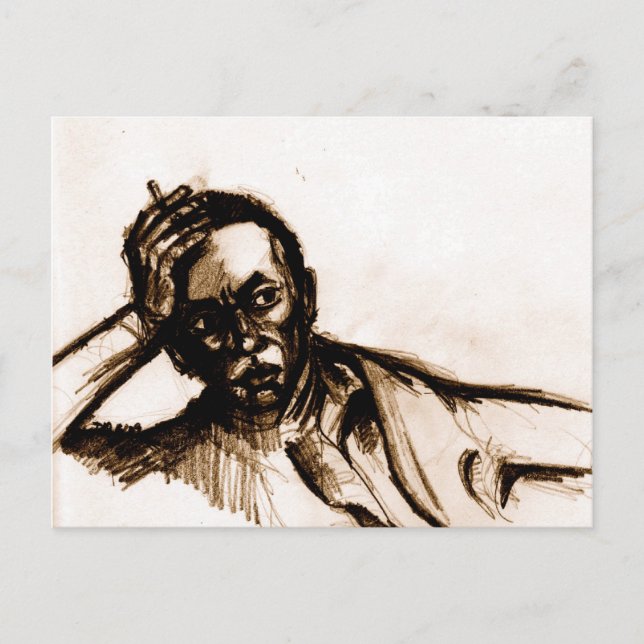 Cartão Postal M. davis (Frente)