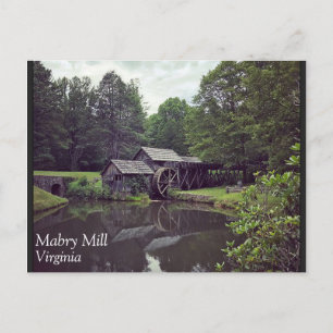 Cartão Postal Mabry Mill, Virginia