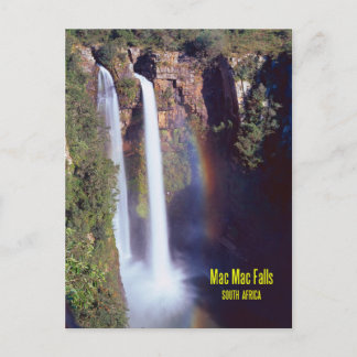 Cartão Postal Mac Mac Falls África do Sul