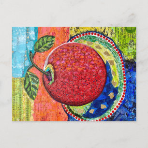 Cartão Postal Maçã