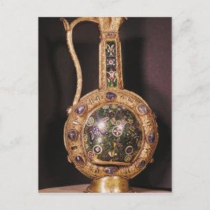 Cartão Postal Maçã de água apresentada a Charlemagne