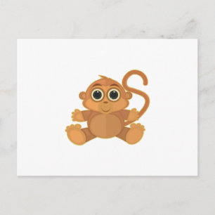 Cartão Postal Macaco
