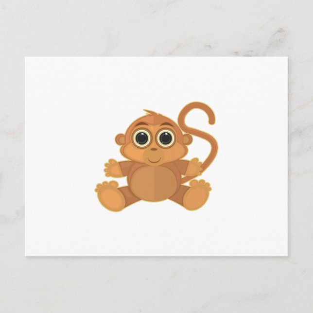 Cartão Postal Macaco (Frente)