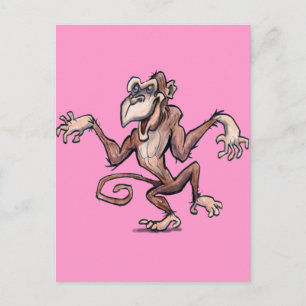 Cartão Postal Macaco