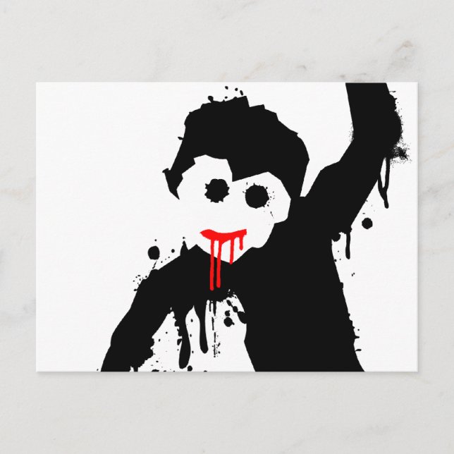 Cartão Postal macaco (Frente)