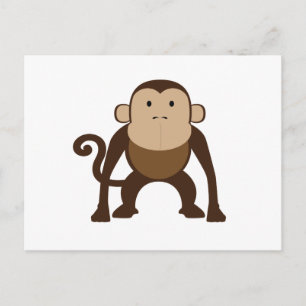 Cartão Postal Macaco