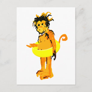 Cartão Postal macaco