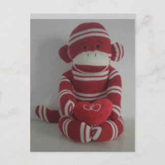 Cartão Postal Macaco Amor