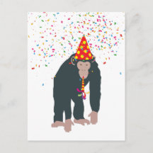 Macaco Chimpanzé Animais se Divertindo em uma Fest