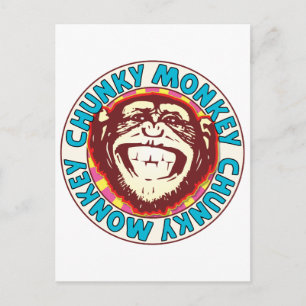 Cartão Postal Macaco Chunky