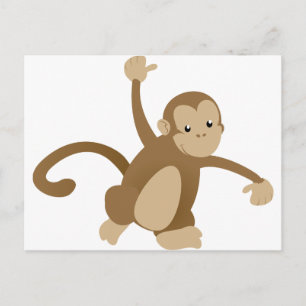 Cartão Postal Macaco giro