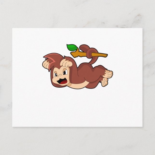 Cartão Postal Macaco Uivador (Frente)