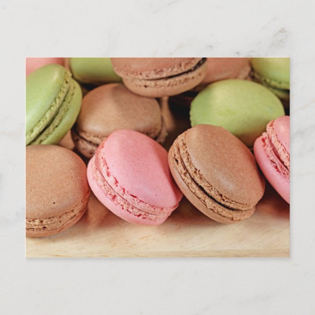 Cartão Postal Macaron (Frente)