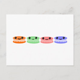 Cartão Postal macaron Joy