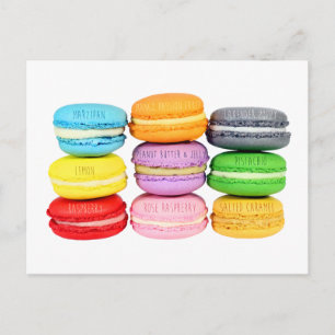 Cartão postal Macarons