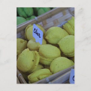Cartão Postal Macarons