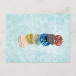 Cartão Postal Macarons Paris Padaria Rupydetequila