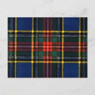 Cartão Postal Macbeth Tartan