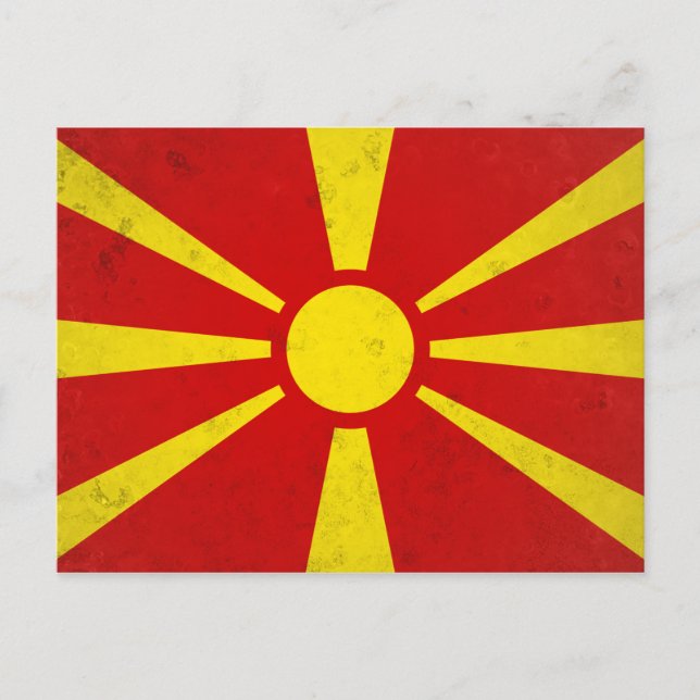 Cartão Postal Macedônia do Norte (Frente)