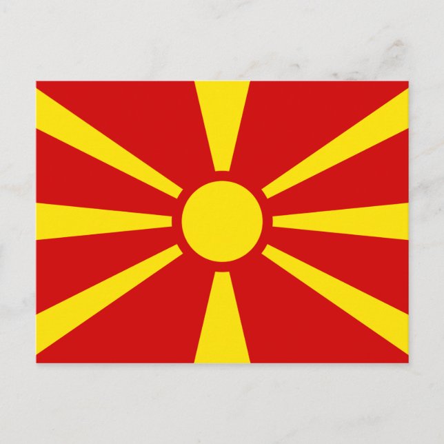 Cartão Postal Macedônia do Norte (Frente)