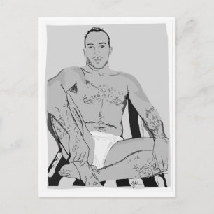 Cartão Postal "Macho Alfa"