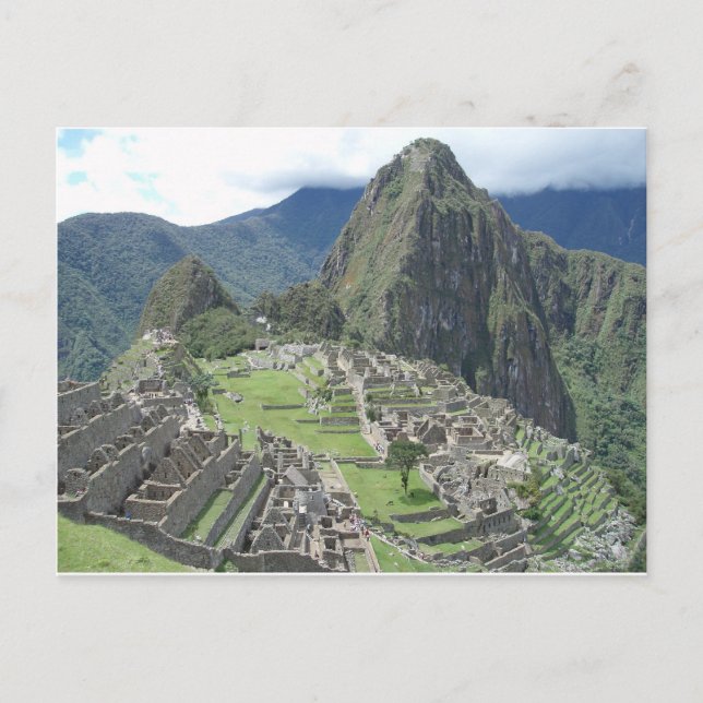 Cartão Postal Machu Picchu (Frente)
