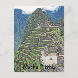 Cartão Postal Machu Picchu