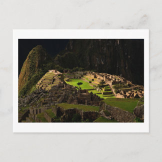 Cartão Postal Machu picchu