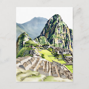 Cartão Postal Machu Picchu: O Eterno Citadel