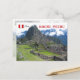 Cartão Postal Machu Picchu, Peru (Frente/Verso In Situ)