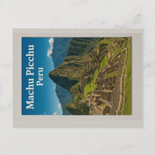 Cartão Postal Machu Picchu – Peru