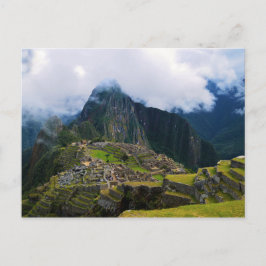 Cartão Postal Machu Picchu, Peru, Overlook